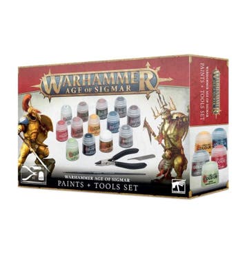 Warhammer Age of Sigmar Paint plus tools (Warhammer nieuw), Hobby en Vrije tijd, Ophalen of Verzenden, Nieuw