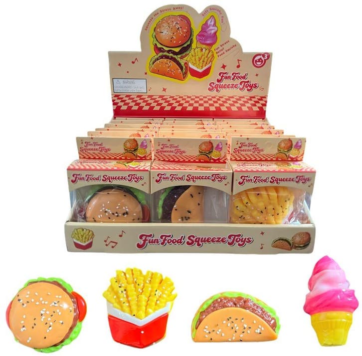 Squishy Slow Rise Food | TB Fun - Hobby Artikelen, Kinderen en Baby's, Speelgoed | Overig, Nieuw, Verzenden