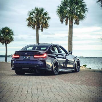 BMW M3 G80 G81 M4 G82 G83 7-delige carbon diffuserset, Verzenden