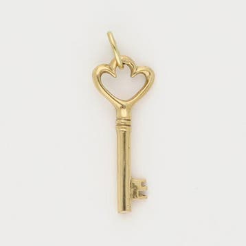 Zonder minimumprijs - Hanger - 14 karaat Geel goud, Sieraden, Tassen en Uiterlijk, Antieke sieraden