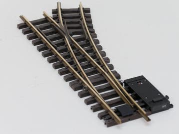 LGB 16050 Digitaal Elektr.Weiche  rechts, R3,22.5 Grad, Ophalen of Verzenden, Gebruikt, Rails, LGB