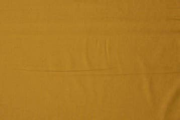 Katoen stof okergeel - Katoenen stof op rol, Hobby en Vrije tijd, Stoffen en Lappen, 120 cm of meer, Geel, Ophalen of Verzenden