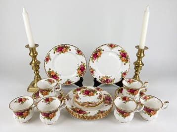 Royal Albert - Kop en schotel (20) - Old Country Roses -