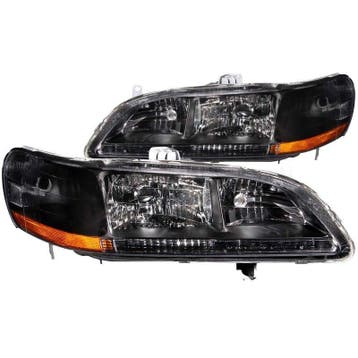 ANZO 1998-2002 Honda Accord Crystal Headlights Black, Ophalen of Verzenden, Nieuw
