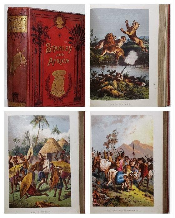 Henry M. Stanley - Stanley and Africa - 1870, Antiek en Kunst, Antiek | Boeken en Bijbels