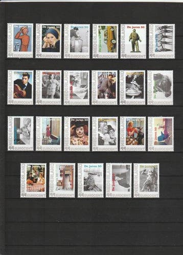 Nederland 2008 - Complete serie Nostalgie van de Jaren 50,, Gestempeld