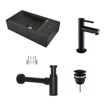 Sani Royal Fonteinset Hardstenen Recto met Kraan,, Nieuw