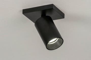 Rietveld Spots - Zwart - Metaal, Aluminium, Verzenden, Nieuw