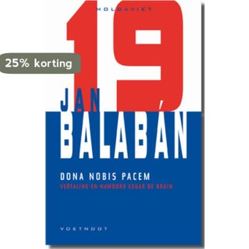 Dona nobis pacem / Moldaviet / 19 - Jan Balaban, Verzenden, Gelezen, Jan Balaban