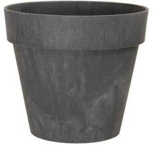 Bloempot Bloemenvaas Ibiza beton Antraciet 12 cm, Huis en Inrichting, Ophalen of Verzenden, Nieuw