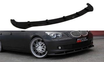 Voorspoiler BMW 5 E60 / E61 (FACELIFT MODEL) Glanzend Zwart, Ophalen of Verzenden, Nieuw