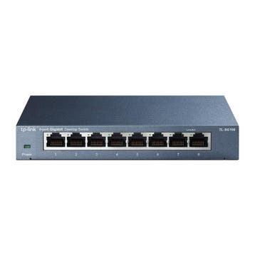 TP-Link TL-SG108 - switch - 8-poorts - Gigabit, Ophalen of Verzenden, Nieuw