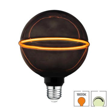 LED lamp E27 | 4 watt dimbaar | 1800K extra warm wit | Globe, Verzenden, Nieuw, E27 (groot), Overige typen