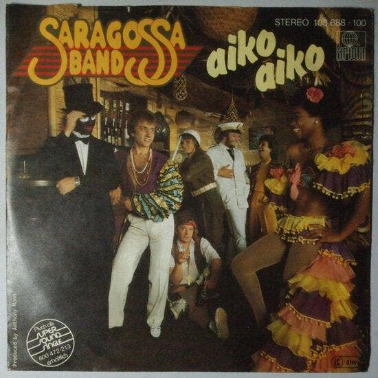 Saragossa Band - Aiko aiko - Single, Cd's en Dvd's, Vinyl Singles, Verzenden