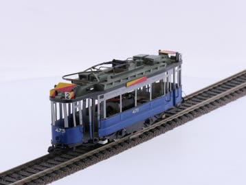 Schaal H0 Fairfield Tram 473 van de GVBA #P333 (H0 (1:87)), Ophalen of Verzenden, Gebruikt, Gelijkstroom, Overige typen
