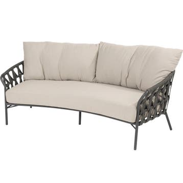 Showroommodel Albareto lounge 2,5-zitsbank organic, Ophalen of Verzenden, Nieuw