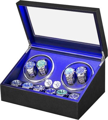 Automatische Horloge Winder - 59% Korting - Stille Motor, Ophalen of Verzenden, Gebruikt