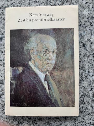 Kees Verwey – Zestien prentbriefkaarten, Boeken, Verzenden, Gelezen, Schilder- en Tekenkunst, Kees Verwey 
