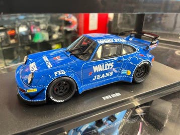 GT Spirit 1:18 - Modelauto - Porsche 911 RWB Wallys jeans -, Nieuw