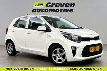Kia Picanto 1.0 DPi ComfortLine | Airco | Cruise | Bluetooth, Euro 6, Wit, Handgeschakeld, Nieuw