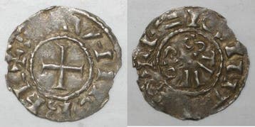 1050 France Franche Comte Comte De Scodingue Denier R/scv..., Verzenden