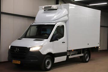 Zakelijke Lease |  Mercedes-Benz Sprinter 314 KOELWAGEN MEUB, Automaat, Stof, Gebruikt, Wit