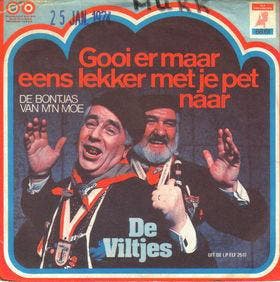 vinyl single 7 inch - De Viltjes - Gooi Er Maar Eens Lekk..., Verzenden, Zo goed als nieuw, 7 inch, Pop