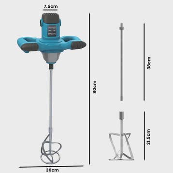 Elektrische Cement Mixer 6 Snelheden - Handmixer voor Verf,, Verzenden, Nieuw