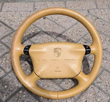 1x stuur 993 en/of 996 met de airbag, tiptr toetsen, Gebruikt, Porsche