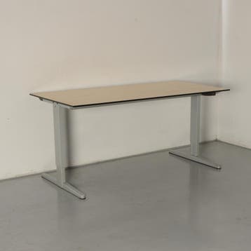 Aspa elektrisch bureau, ahorn blad, 160 x 80 cm, hoogte, Ophalen of Verzenden, Nieuw