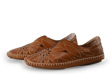 Pikolinos Instappers in maat 41 Cognac, Kleding | Dames, Overige kleuren, Verzenden, Instappers, Zo goed als nieuw