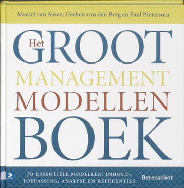 Het groot managementmodellenboek - Gerben van den Berg, Verzenden, Gelezen, Gerben van den Berg