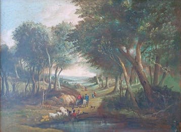 Italiaanse school (XX) - Viandanti