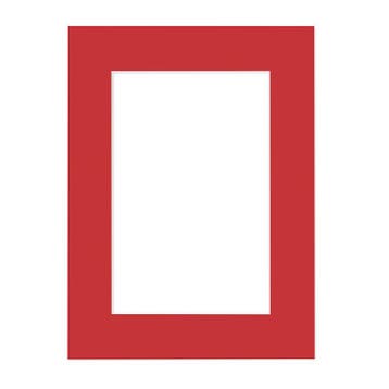 Passe Partout Rood - Maatwerk Calculator, Huis en Inrichting, Woonaccessoires | Lijsten, Nieuw