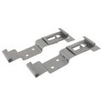 Benson Kentekenplaatclips - RVS - Set van 2 - Met schroef..., Auto diversen, Ophalen of Verzenden, Nieuw