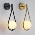 Moderne LED Wandlamp met Glas en Metaal, Verzenden, Nieuw