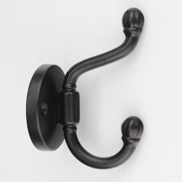Kapstokhaak Fré - zwart, Huis en Inrichting, Woonaccessoires | Kapstokken, Verzenden, Nieuw, Metaal, Wandhaken