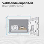 2dekans | Auronic Elektronische Kluis - Cijferslot - Sleutel, Ophalen of Verzenden, Zo goed als nieuw