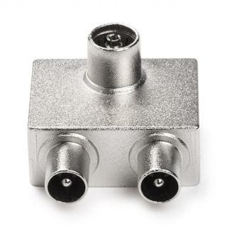 Coax splitter - Technetix (Vrouwelijk naar 2 x mannelijk), Verzenden, Nieuw