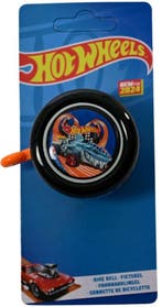 Volare Hot Wheels Fietsbel Kind – Oranje/Zwart, Fietsen en Brommers, Nieuw