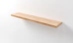 Eiken Wandplank op Maat | Blind Ophangsysteem | Teakea, Verzenden, Nieuw