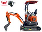 DELEKS® M120 Minigraver Graafmachine Kraan 1.2t YANMAR 3-cil, Ophalen of Verzenden, Graafmachine