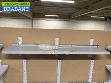 RVS Wandschap schap 160 x 30 cm Horeca, Ophalen of Verzenden, Nieuw in verpakking