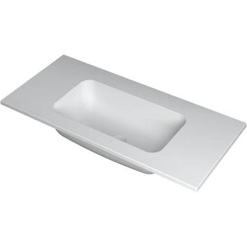 INK Faktor Wastafel Polystone Midden Zonder Kraangat -, Ophalen of Verzenden, Nieuw
