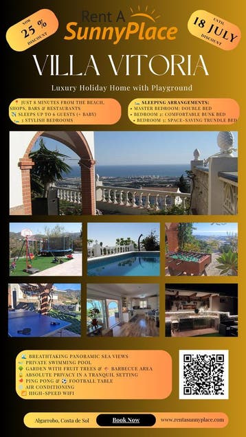 Top accommodaties, zee- en/of bergzicht, Je verdient het!, Vakantie, Vakantiehuizen | Spanje, 4 of meer slaapkamers, Bemiddelingsbureau