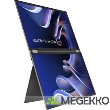 ASUS ZenScreen Duo OLED MQ149CD 14  WUXGA Zilver, Computers en Software, Monitoren, Verzenden, Nieuw, ASUS
