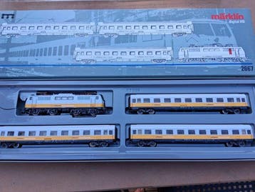 Märklin H0 - 2667 - Treinset (1) - Treinset, Lufthansa, Hobby en Vrije tijd, Nieuw