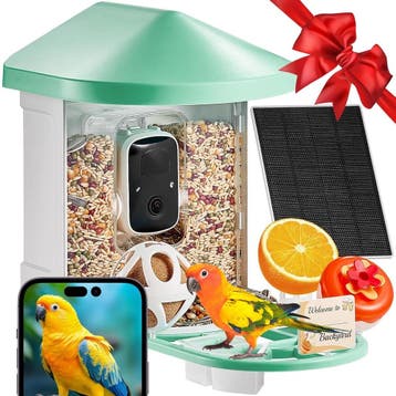 Vogelvoederautomaat 2K Camera | Retourdeal 59% Korting, Ophalen of Verzenden, Zo goed als nieuw