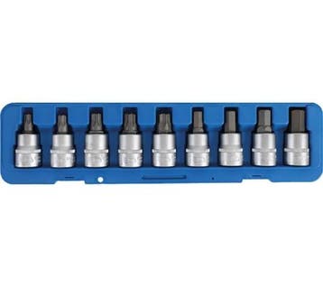 Bgs Technic Bit Dop Set 20 mm (3/4) drive internal Hexago..., Auto diversen, Autogereedschap, Verzenden, Nieuw