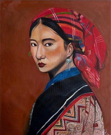 Hoàng Quoc Vinh (1981) - LÂme du Vietnam 100 80 cm - No